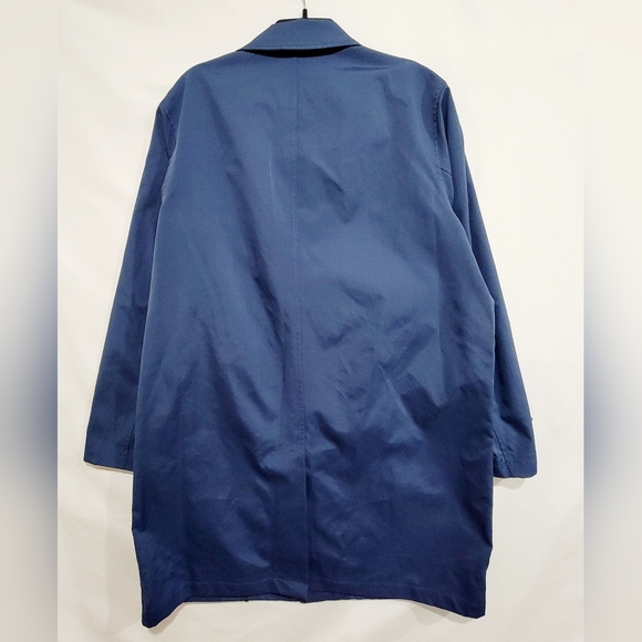 Alfani Macintosh Button Front Outerwear Overcoat Men's Jacket - Picture 3 of 5